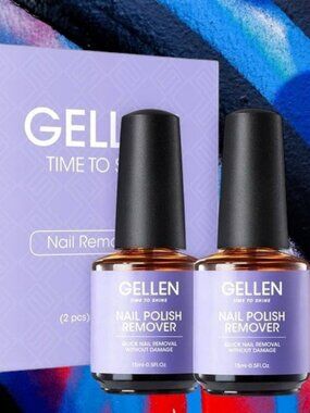 Gellen Nail Polish Removal Kit ~ 2 Pack   ✨NIB✨